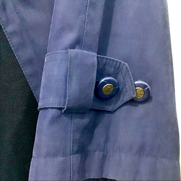 Gallery Trench Coat Vintage Women's Size 10 Microfiber Removable Liner Belted - Picture 5 of 16